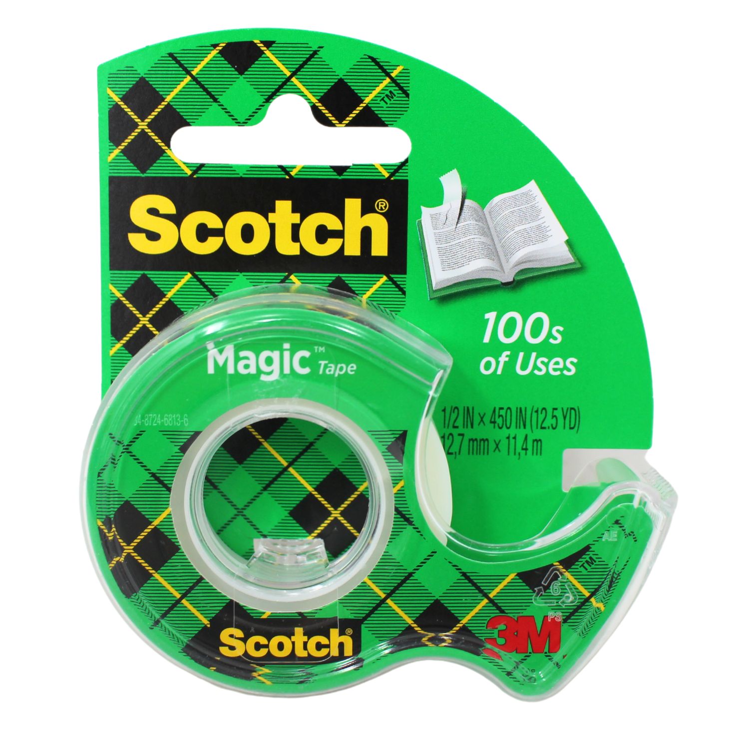 SCOTCH 3M TAPE MAGIC (12.5 YD)