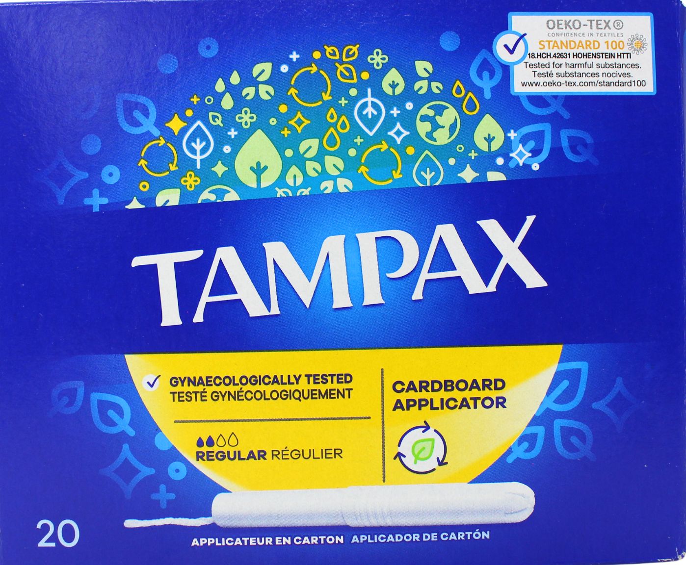 TAMPAX REGULAR 20'S