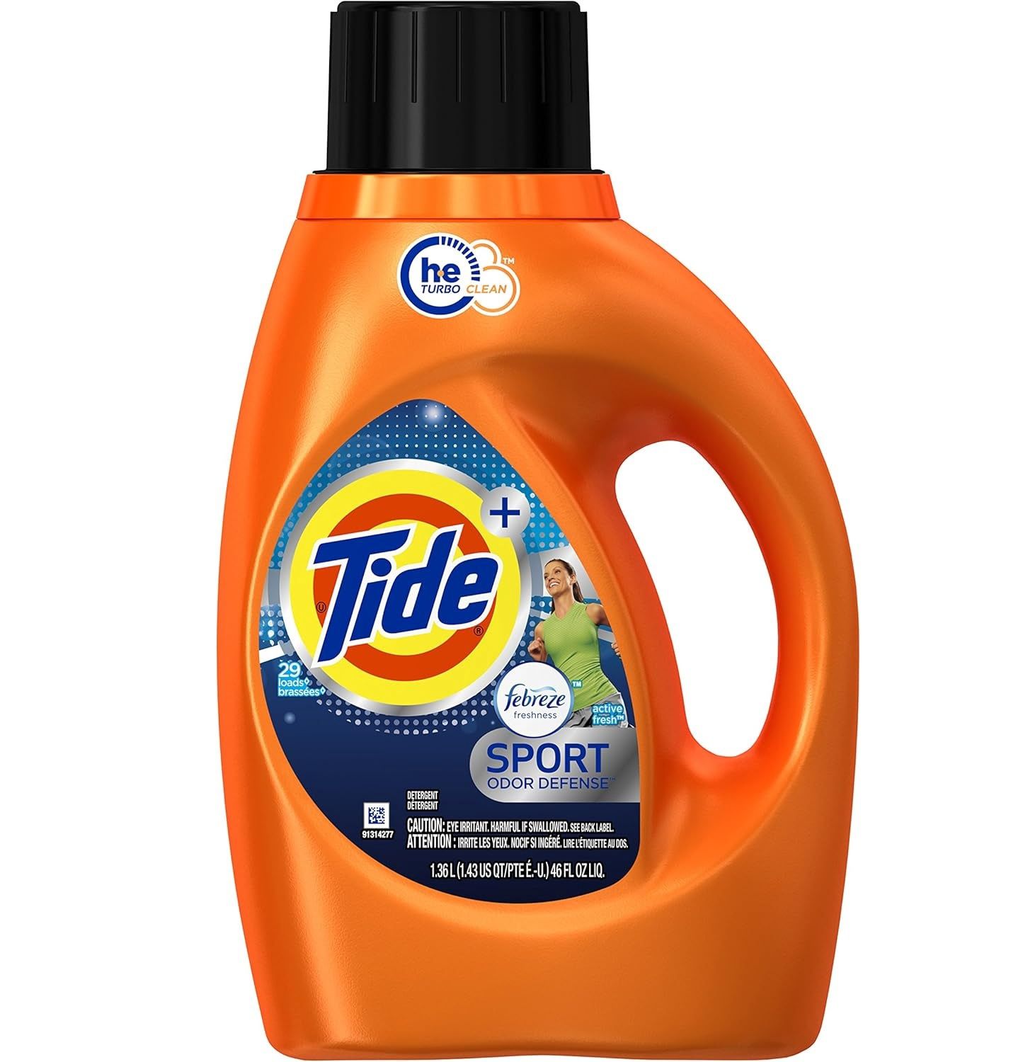TIDE LAUNDRY DETERGENT 1.36L SPORT ODOR DEFENSE 29LOADS