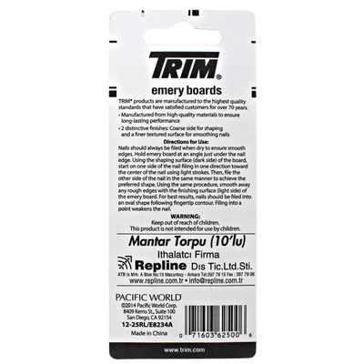 TRIM EMERY BOARDS (10PACK)