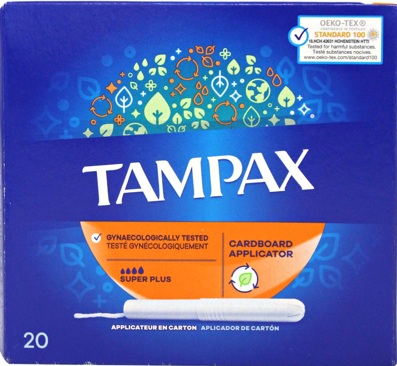 TAMPAX SUPER PLUS 20'S
