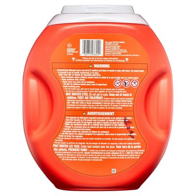 TIDE POWER PODS HYGIENIC CLEAN HEAVY DUTY 10X ORIGINAL 63PACS (TUB)