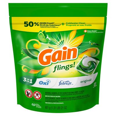 GAIN FLINGS! 601G 3-IN-1 ORIGINAL 31'S