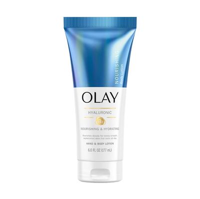 OLAY NOURISHING HAND &amp; BODY LOTION HYALURONIC B3 177ML