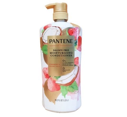 PANTENE ESSENTIAL BOTANICALS MOISTURIZING CONDITIONER STRABERRY &amp; COCONUT MILK 1.13L