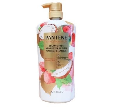 PANTENE ESSENTIAL BOTANICALS MOISTURIZING CONDITIONER STRABERRY &amp; COCONUT MILK 1.13L