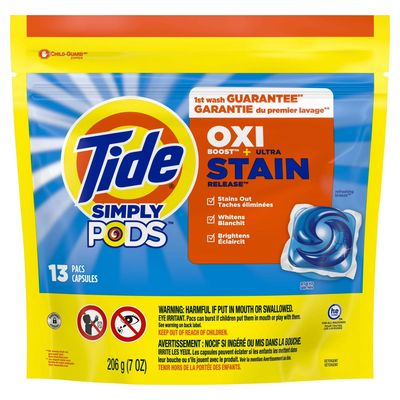 TIDE PODS SIMPLY REFRESHING BREEZE 13PACS