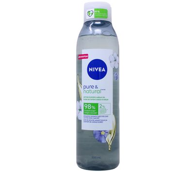 NIVEA BODY WASH 500ML COTTON FLOWER &amp; ARGON OIL