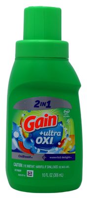 GAIN 2-IN-1 DETERGENT 306ML WATERFALL DELIGHT 6LOADS