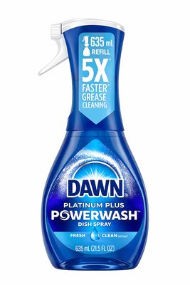 DAWN PLATINUM PLUS POWERWASH DISH SPRAY FRESH SCENT 635ML