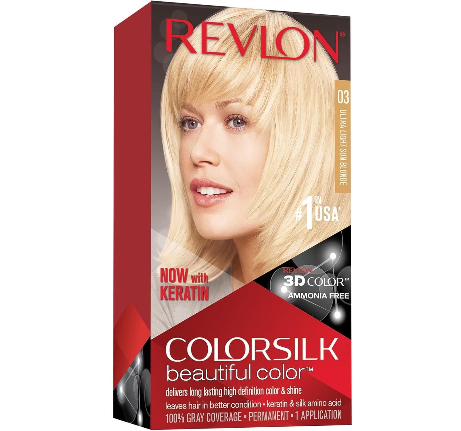 REVLON COLORSILK #03 ULTRA LIGHT SUN BLONDE