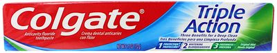 COLGATE TOOTHPASTE TRIPLE ACTION ORIGINAL MINT 70G