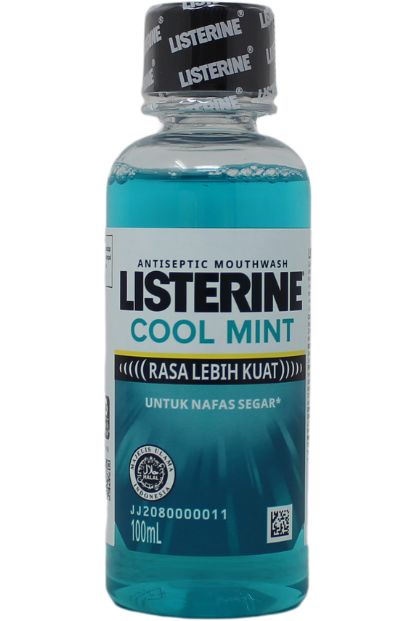 LISTERINE MOUTHWASH 100ML COOL MINT