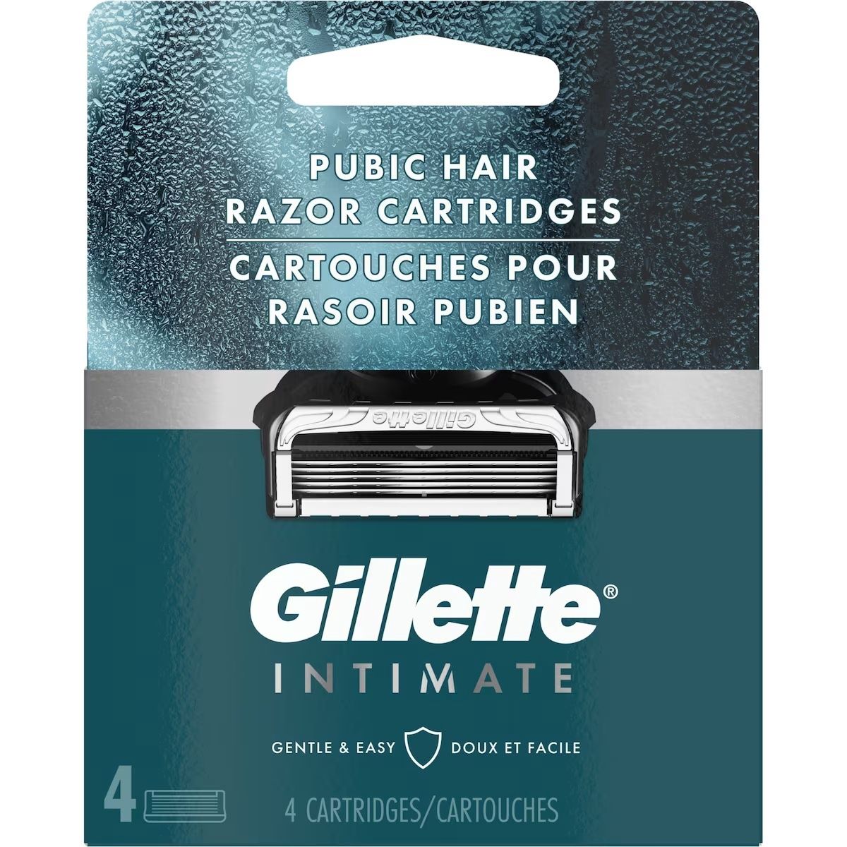 GILLETTE INTIMATE 4CARTRIDGES