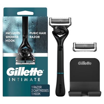 GILLETTE INTIMATE 1RAZOR + 2CARTRIDGES + 1HOOK