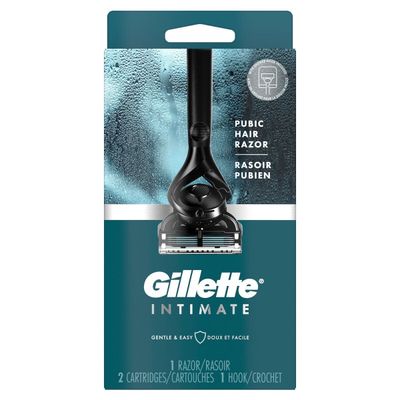GILLETTE INTIMATE 1RAZOR + 2CARTRIDGES + 1HOOK