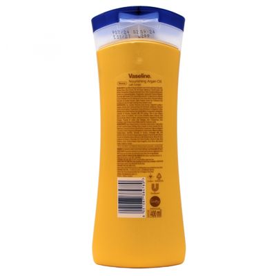 VASELINE BODY LOTION 400ML NOURISHING ARGAN OIL/48