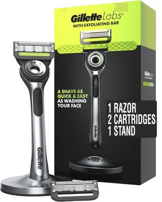 GILLETTE LABS 1RAZOR + 2CARTRIDGES + 1STAND