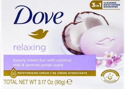 DOVE BAR SOAP 90G RELAXING COCONUT MILK