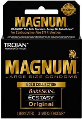 TROJAN MAGNUM VARIETY GOLD COLLECTION (3PACK)