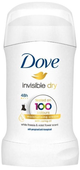 DOVE ANTIPERSPIRANT 40G INVISIBLE DRY