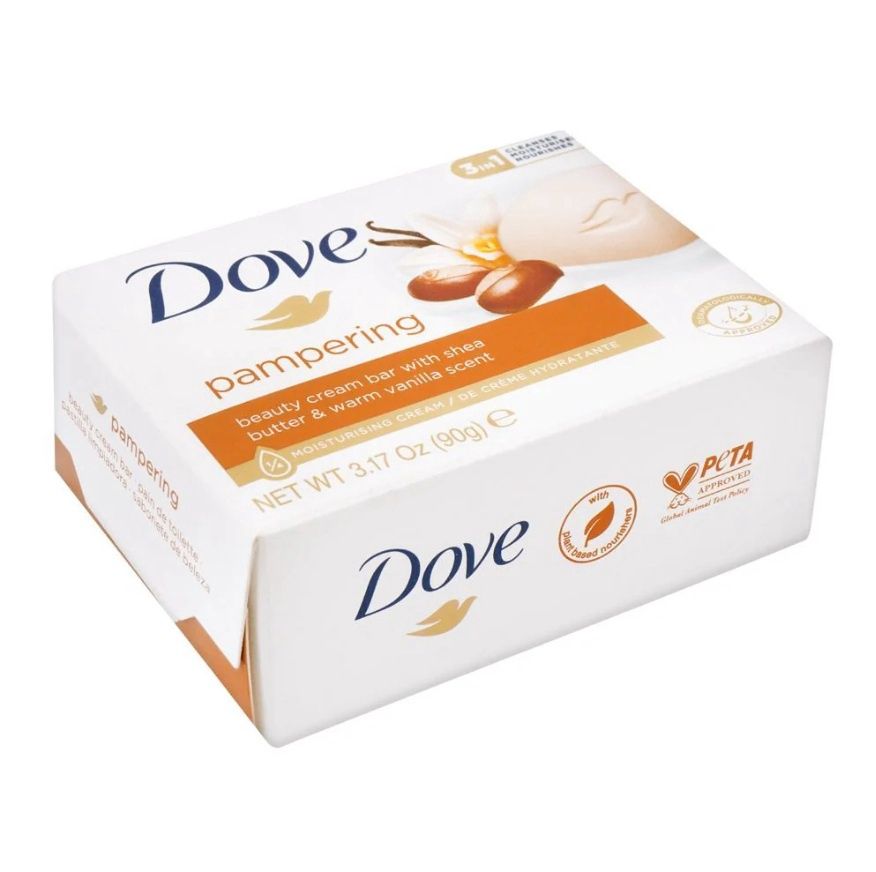 DOVE BAR SOAP 90G PAMPERING SHEA BUTTER