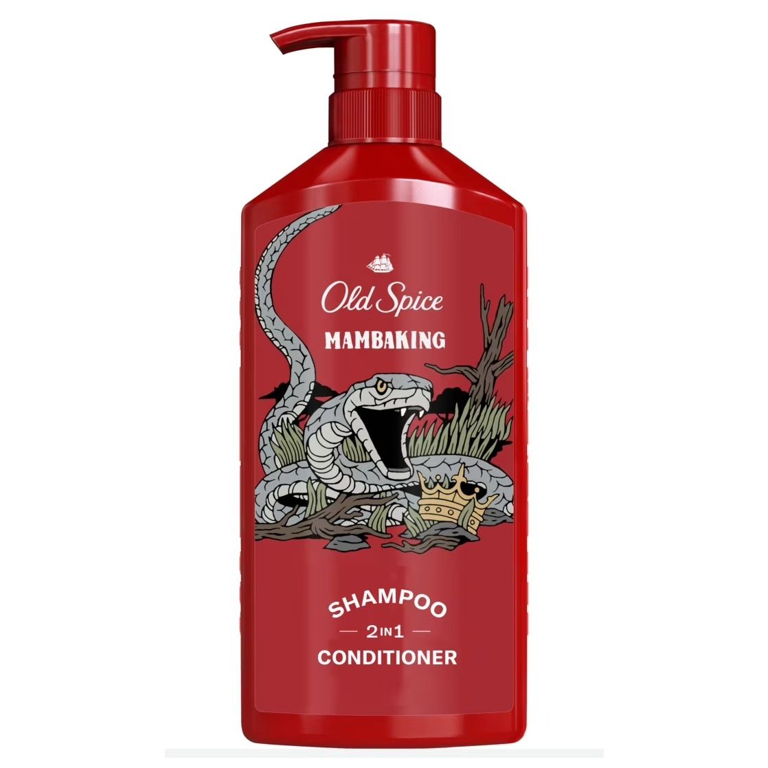 OLD SPICE 2-IN-1 SHAMPOO 650ML MAMBA KING