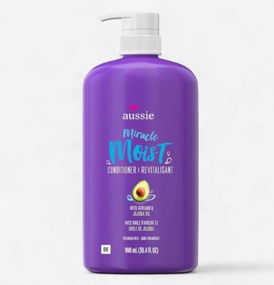AUSSIE MIRACLE MOIST AVOCADO &amp; JOJOBA CONDITIONER 900ML (PUMP)