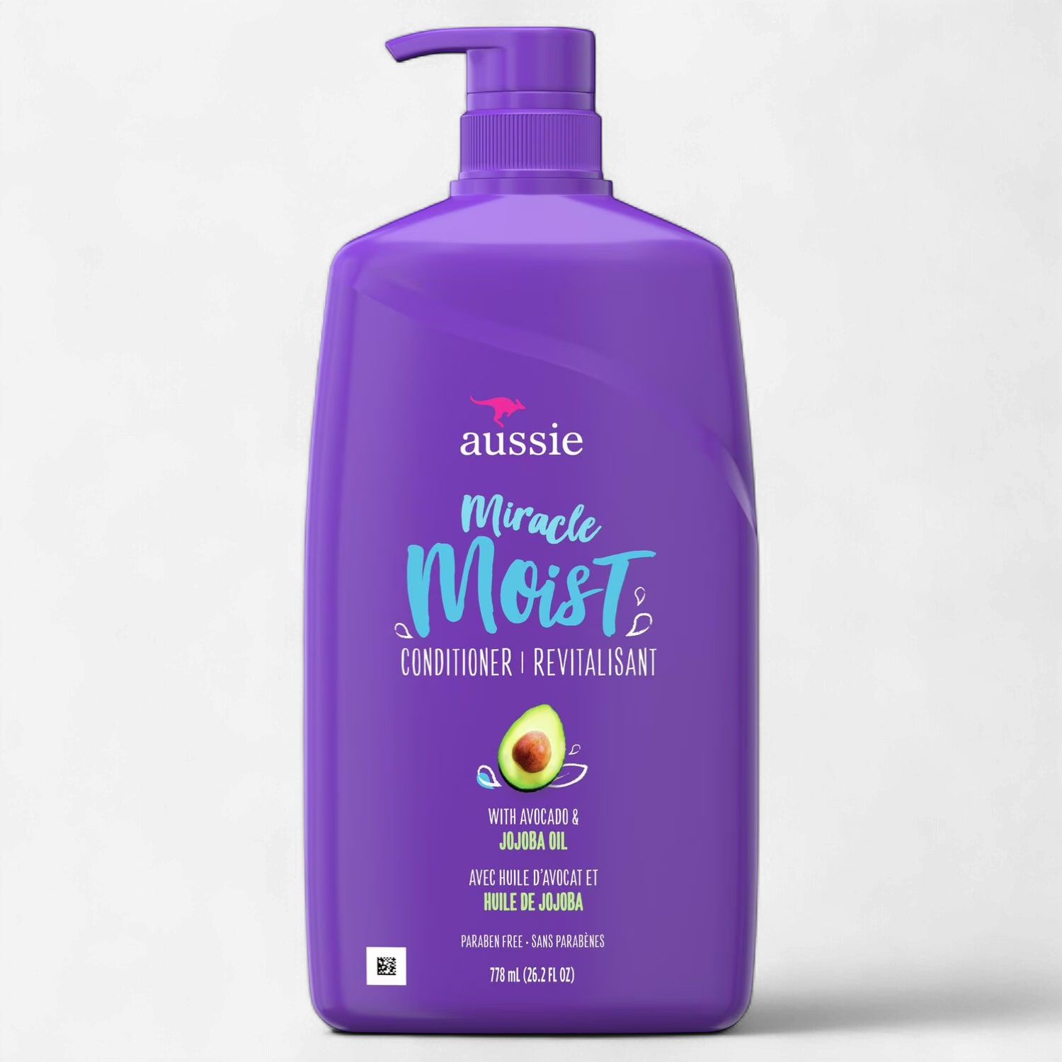AUSSIE MIRACLE MOIST AVOCADO &amp; JOJOBA CONDITIONER 778ML (PUMP)