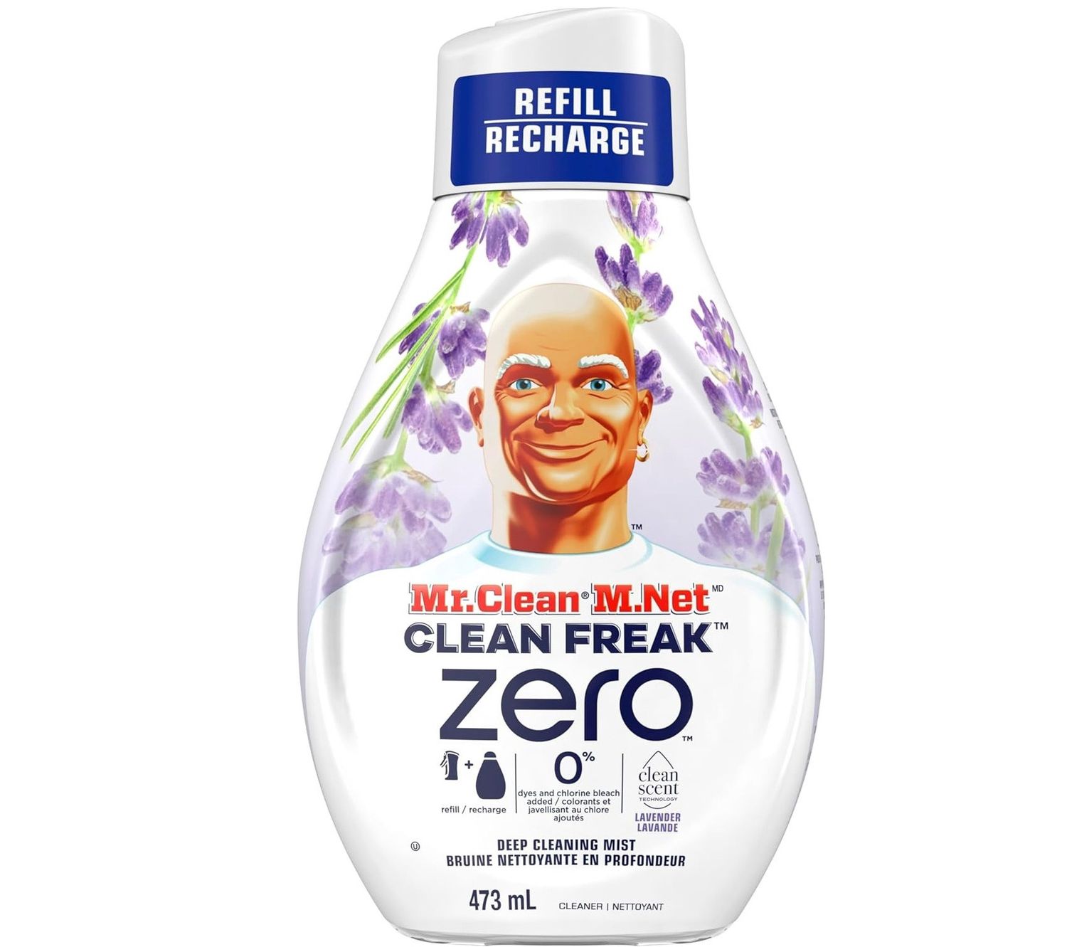 MR. CLEAN FREAK 473ML ZERO LAVENDER (REFILL)