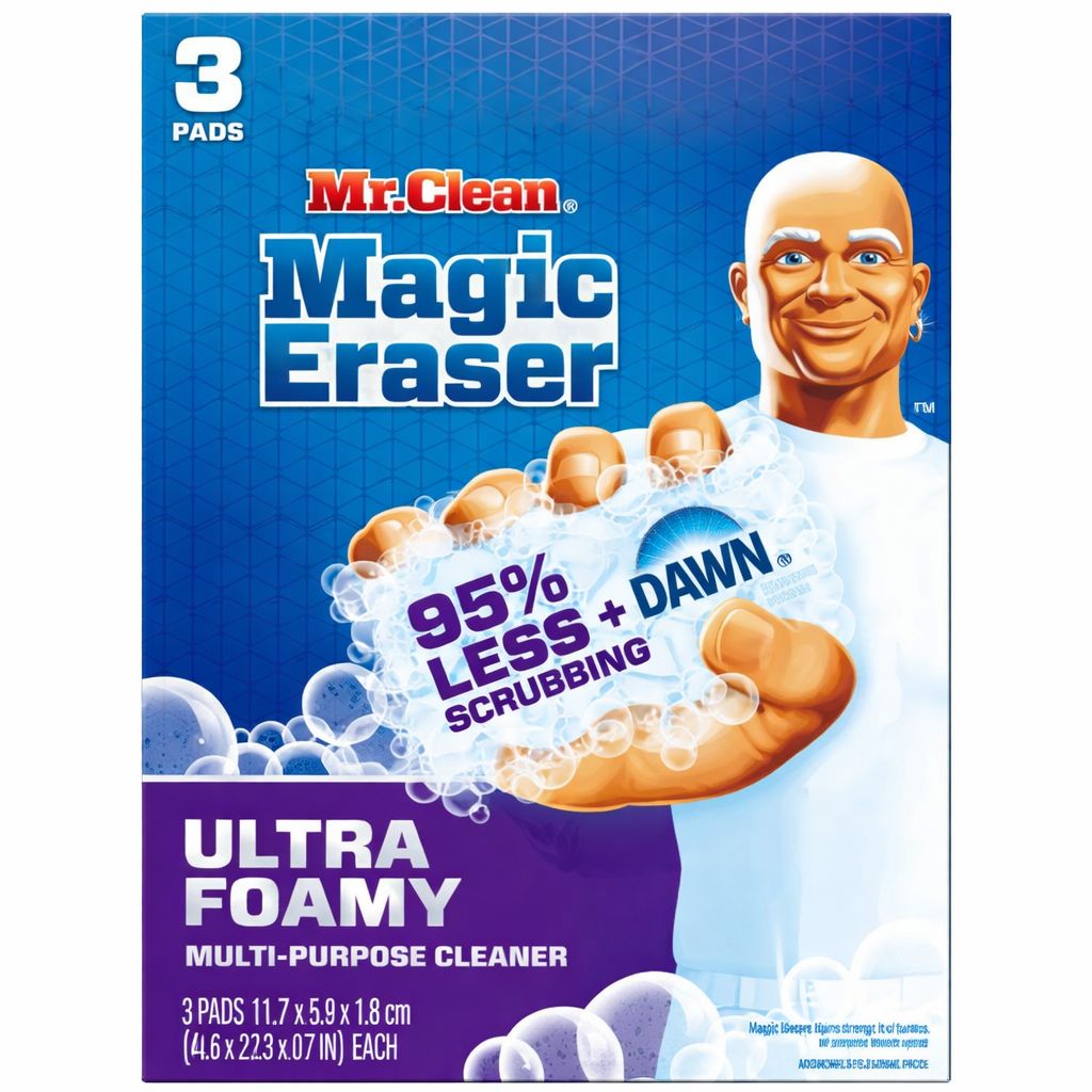 MR.CLEAN MAGIC ERASER ULTRA FOAMY + DAWN (3PACK)