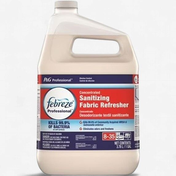 FEBREZE PROFESSIONAL CONCENTRATED 8-35 SANITIZING FABRIC REFRESHER 3.78L
