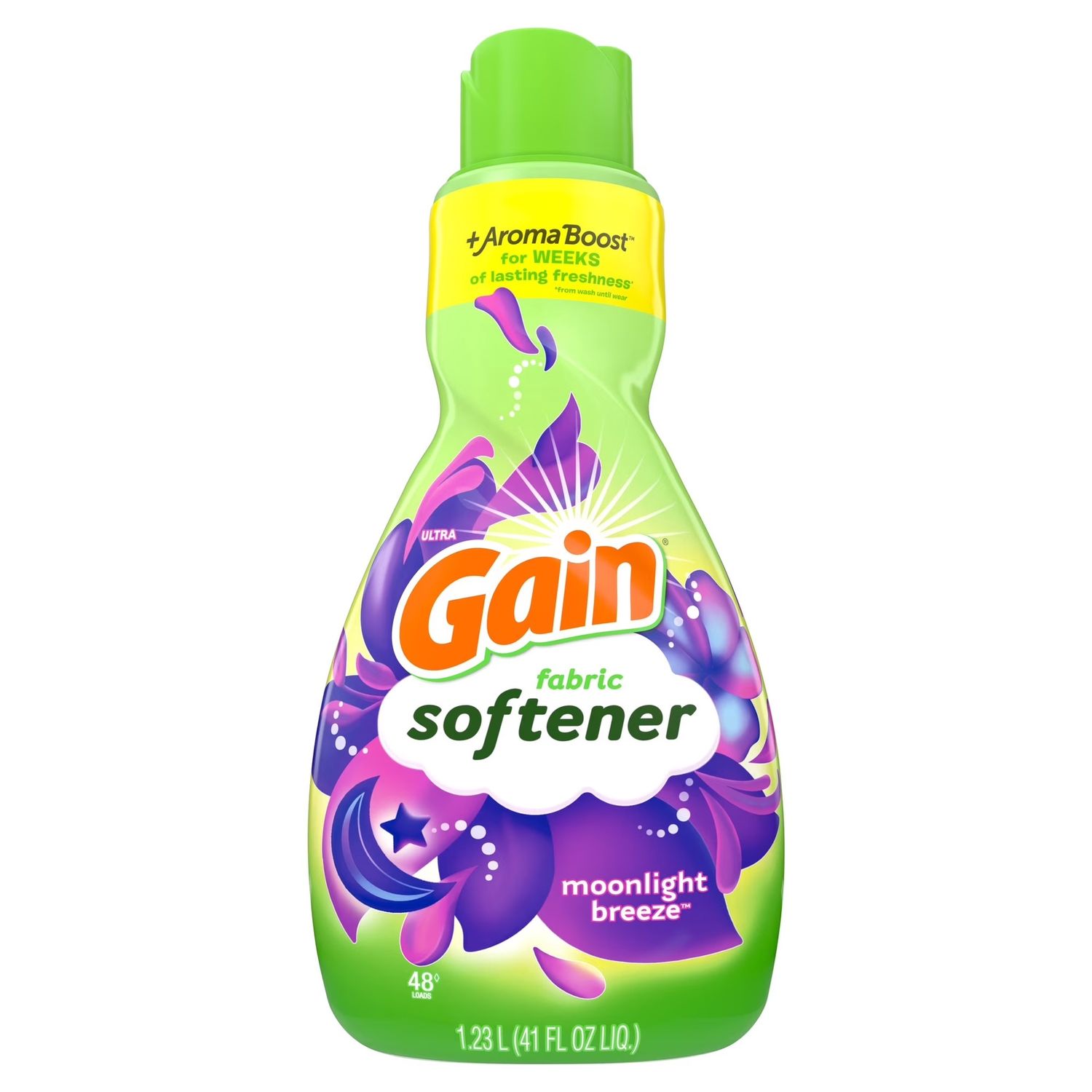 GAIN FABRIC SOFTENER 1.23L MOONLIGHT BREEZE 48LOADS
