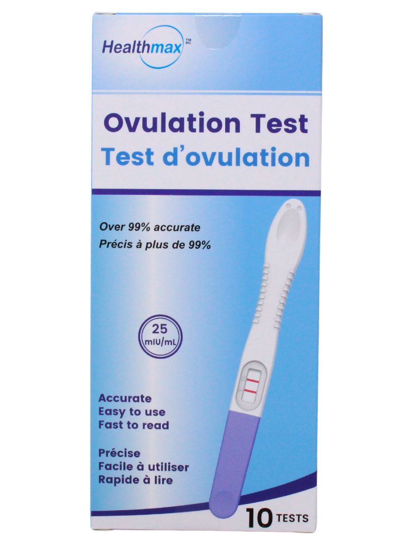 HEALTHMAX OVULATION TEST (10 TESTS)