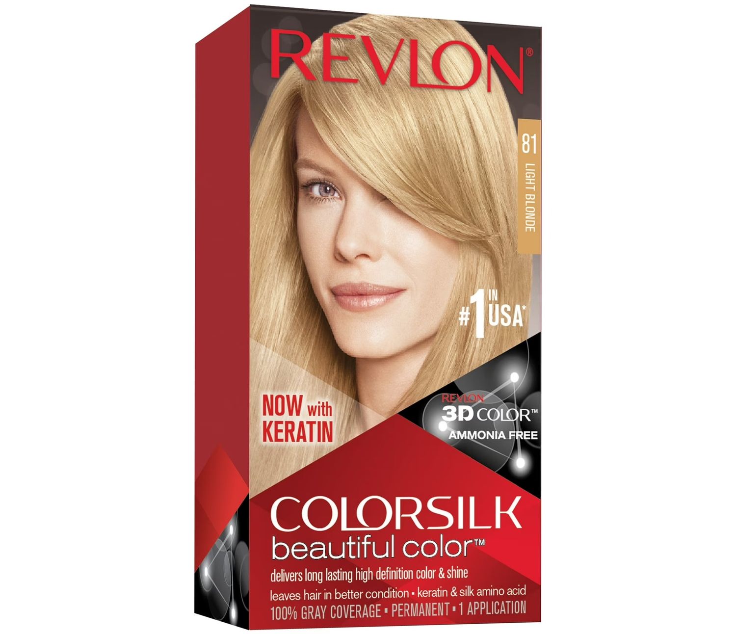 REVLON COLORSILK #81 LIGHT BLONDE