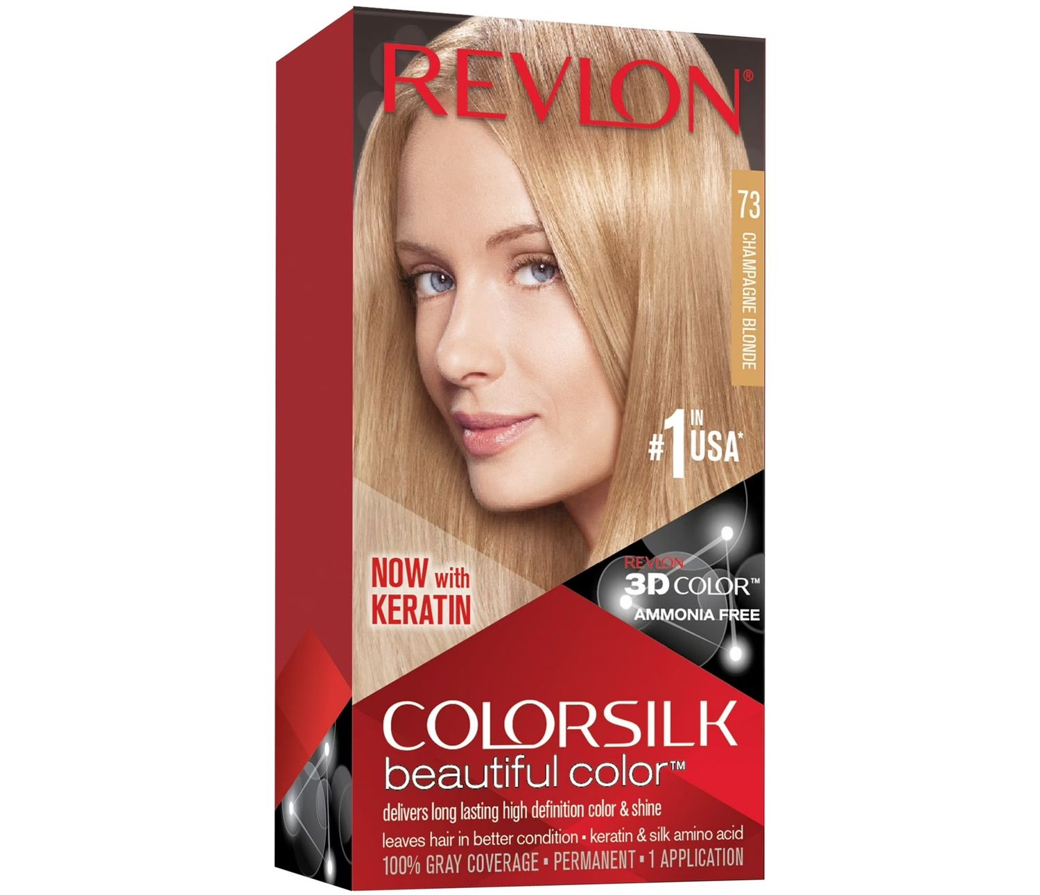 REVLON COLORSILK #73 CHAMPAGNE BLONDE