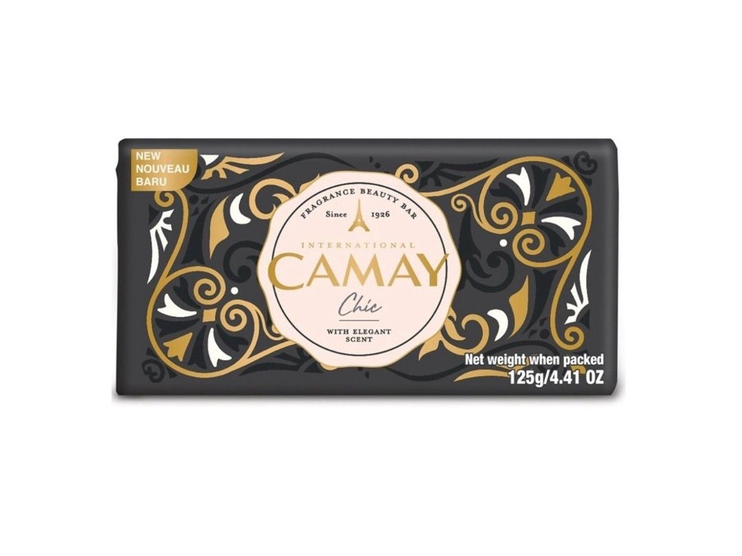 CAMAY BAR SOAP 125G CHIC BLACK