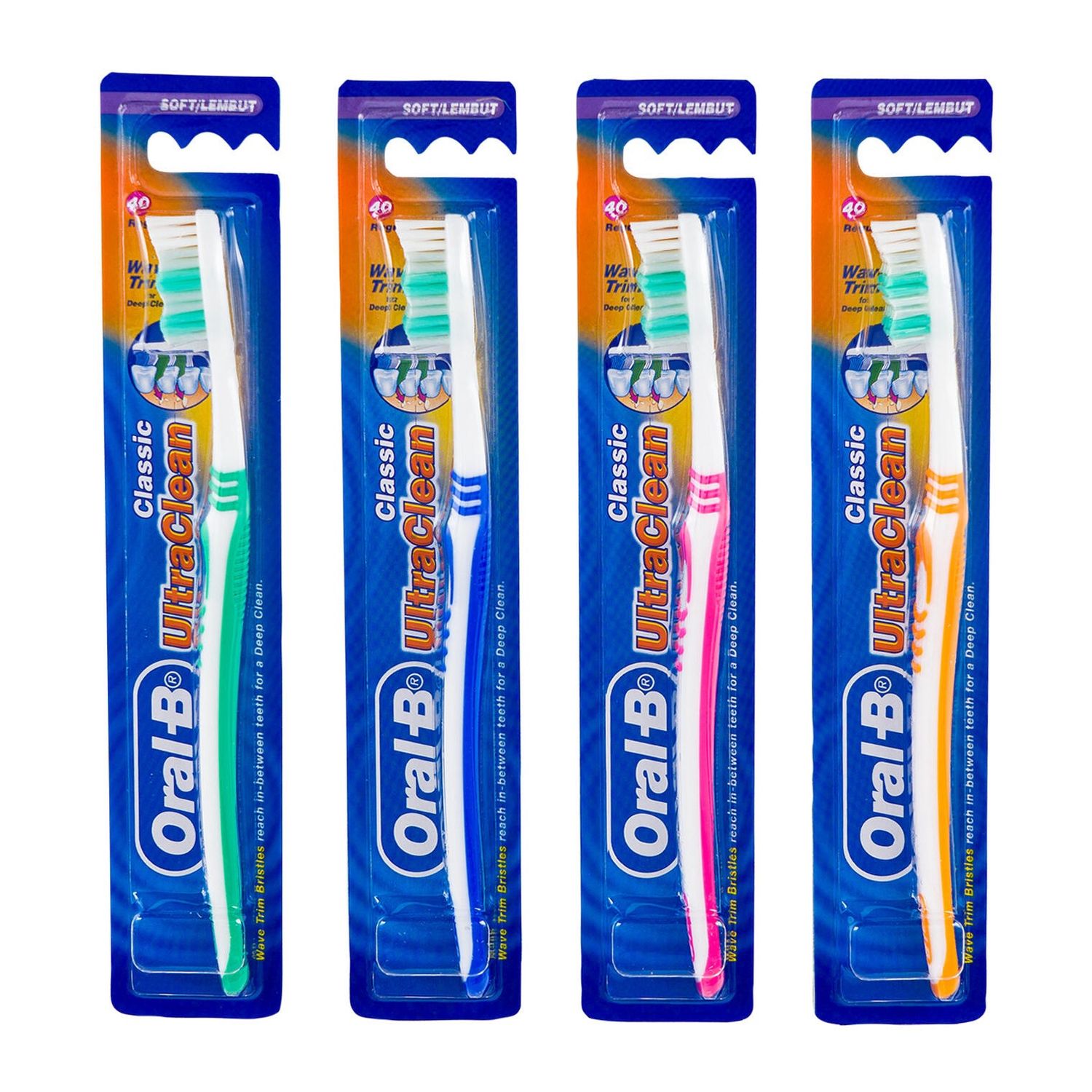 ORAL-B TOOTHBRUSH CLASSIC ULTRA CLEAN (SOFT)