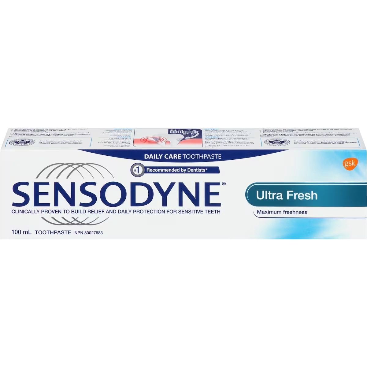 SENSODYNE TOOTHPASTE ULTRA FRESH 100ML