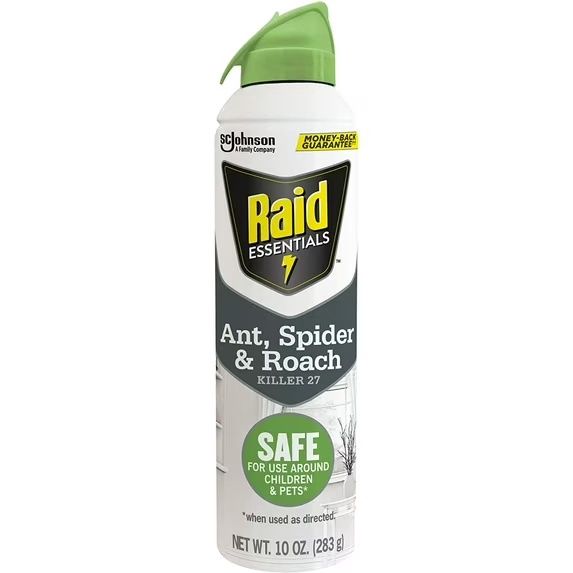 RAID INSECT REPELLENT 283G ANT, SPIDER &amp; ROACH
