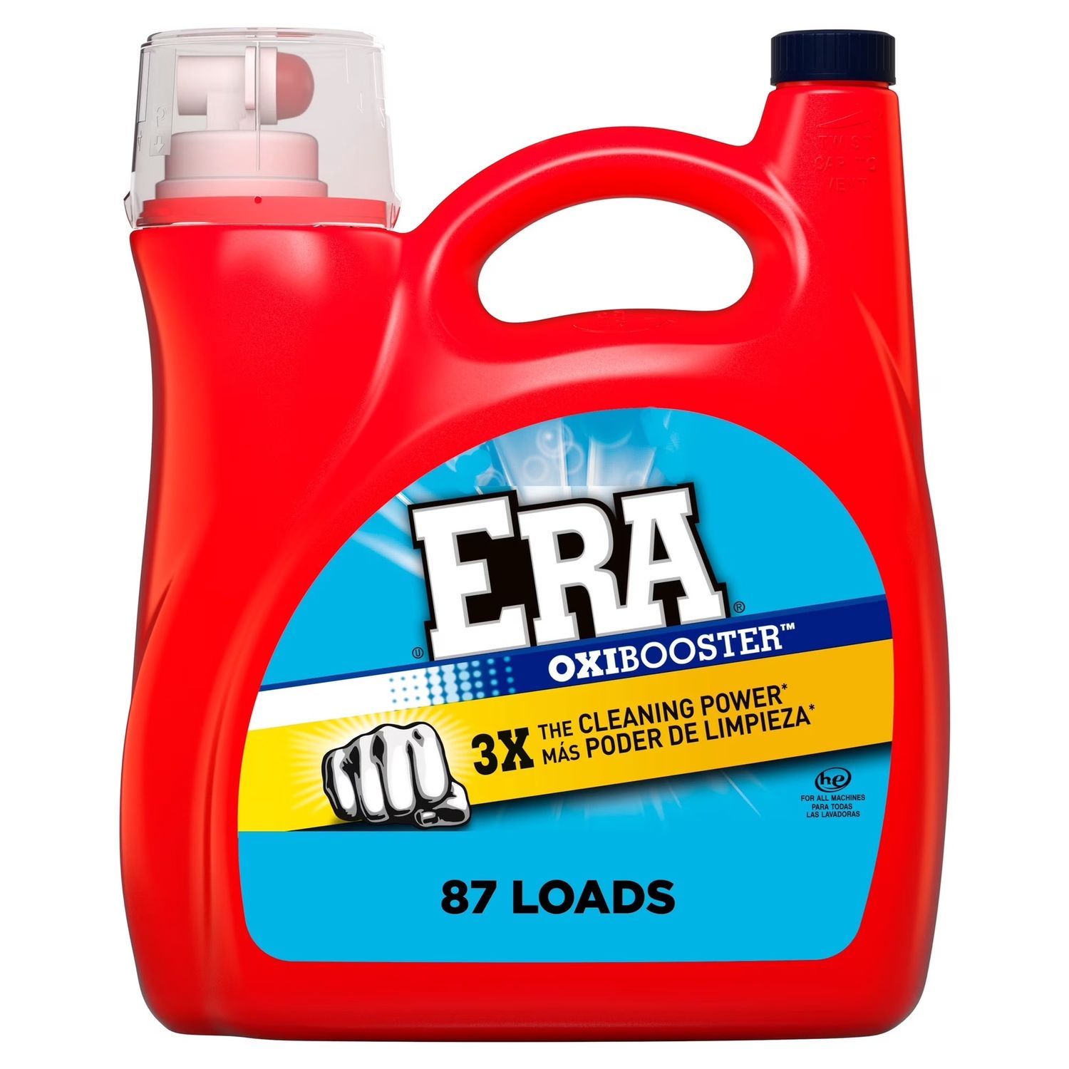 ERA OXIBOOSTER 4.55L LAUNDRY DETERGENT 87LOADS