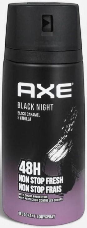 AXE SPRAY 150ML BLACK NIGHT
