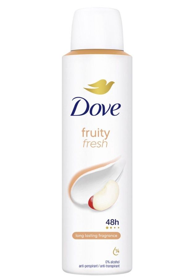 DOVE SPRAY 150ML FRUITY FRESH
