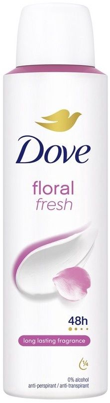 DOVE SPRAY 150ML FLORAL FRESH
