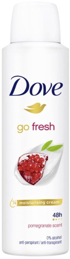 DOVE SPRAY 150ML POMEGRANATE