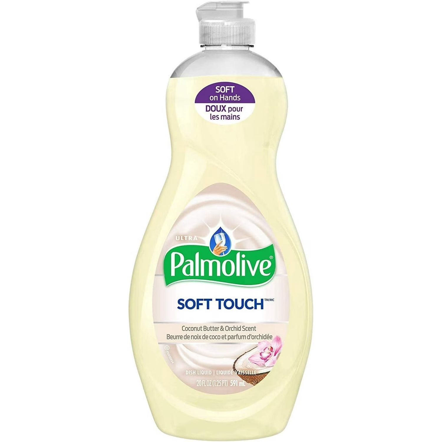 PALMOLIVE ULTRA DISH LIQUID 591ML SOFT TOUCH COCO BUTTER ORCHID