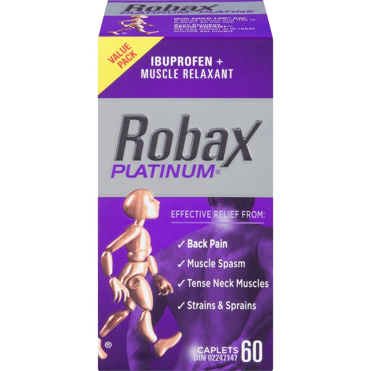 ROBAX PLATINUM CAPLETS 60'S (VALUE PACK)