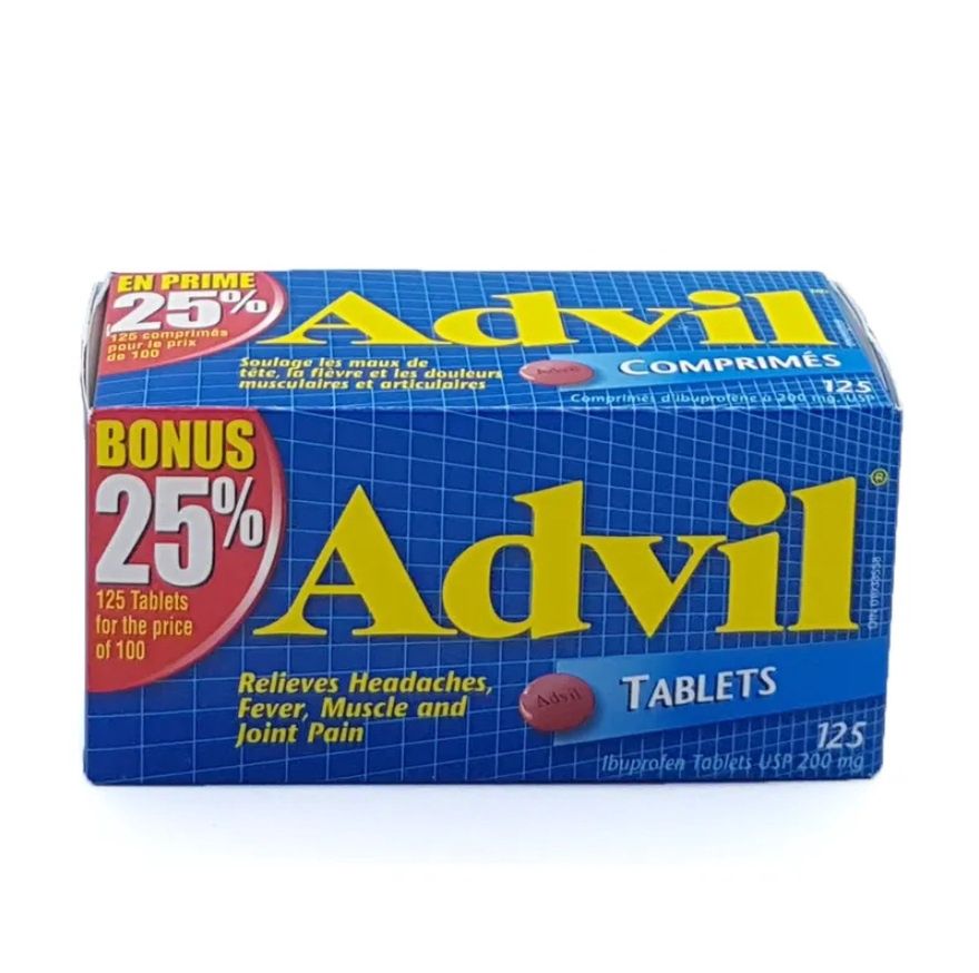 ADVIL 200MG TABLETS 125'S