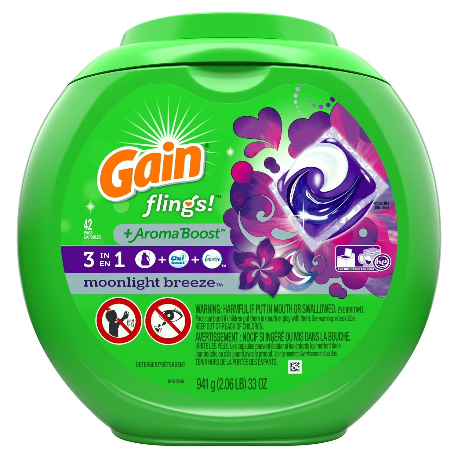 GAIN FLINGS! 941G 3-IN-1 MOONLIGHT BREEZE 42'S (TUB)