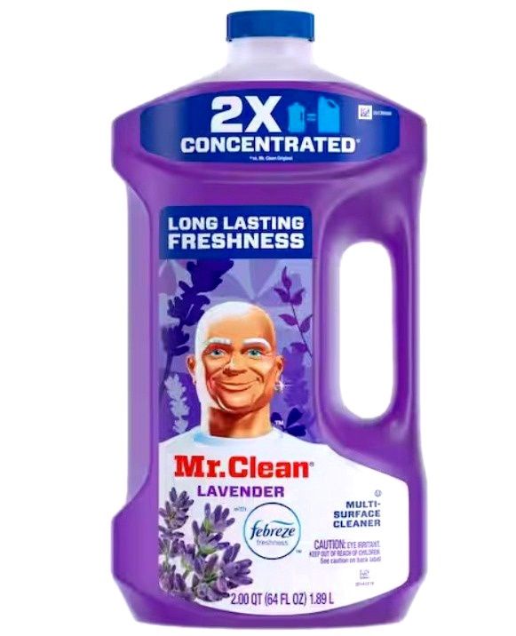 MR. CLEAN MULTI-SURFACE CLEANER LAVENDER &amp; FEBREZE 1.89L